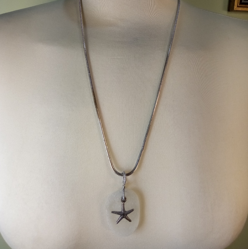 Seaglass necklace